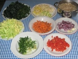 6 דרכים לחתוך ירקות לקוביות