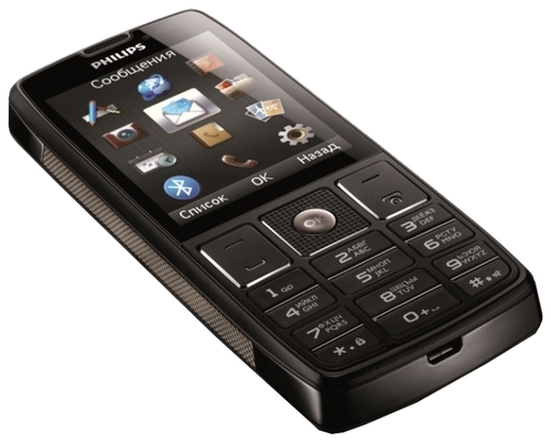 Overview button phone Philips Xenium X5500