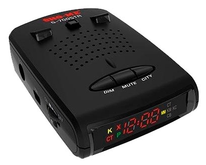 Overview of the radar detector Sho-Me G-700STR