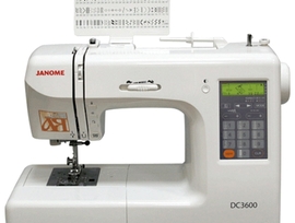 Panoramica della macchina da cucire Janome DC 3600