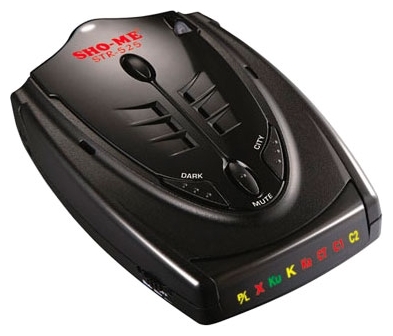 Overview of the radar detector Sho-Me STR-525