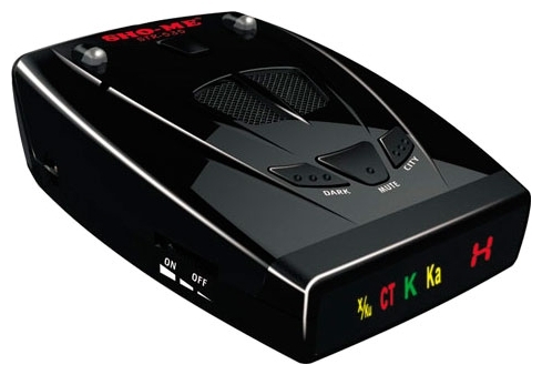 Overview of the radar detector Sho-Me STR-535