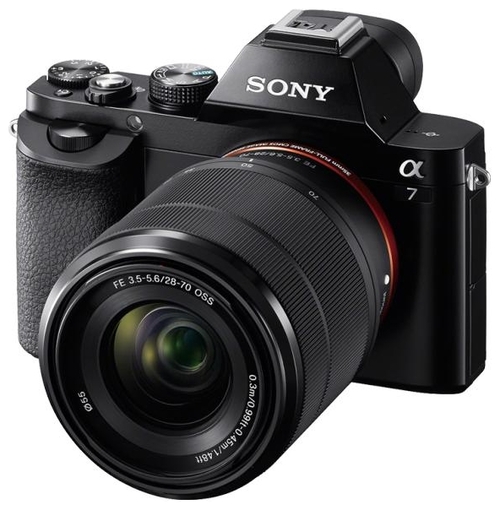 A fényképezőgép leírása Sony Alpha A7 Kit