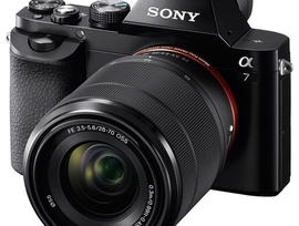 A fényképezőgép leírása Sony Alpha A7 Kit