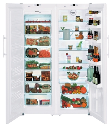 Beskrivning av kylskåp Liebherr SBS 7212