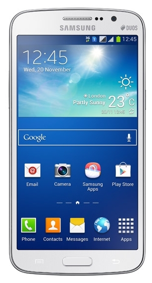 תיאור של הטלפון החכם Samsung Galaxy Grand 2 SM-G7102