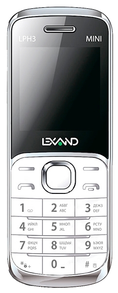 Telefonleírás Lexand Mini LPH3