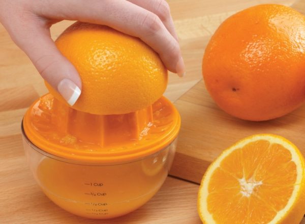  A kézi citruslevek alkalmazása