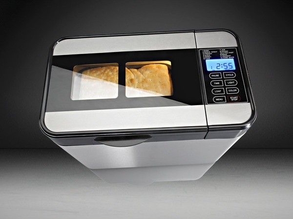  Máquina de hacer pan con ventana de visualización