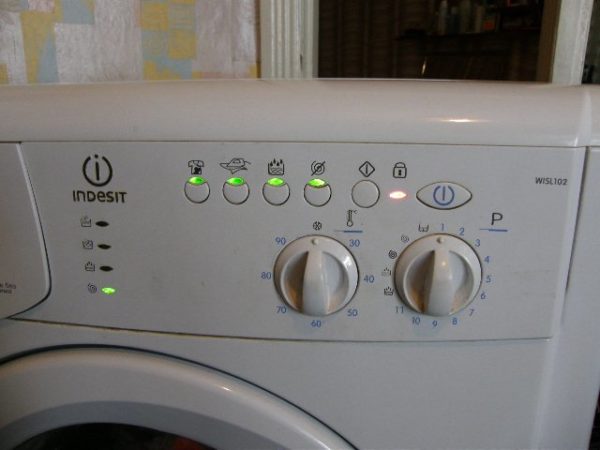 Véritable machine à laver indesit kit d'installation de charnière