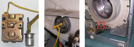 SIEMENS Lavatrice Termostato NT3 lavatrice con asciugatrice sensore di temperatura reale 
