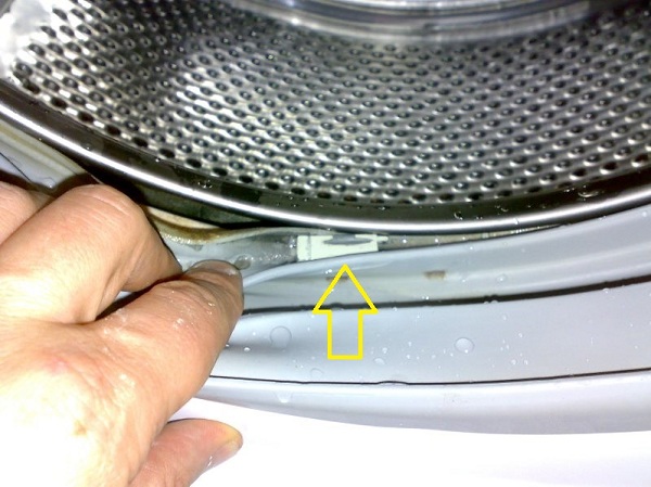  कपड़े धोने की मशीन में विदेशी वस्तु