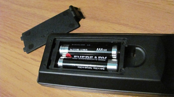  Batterie del telecomando