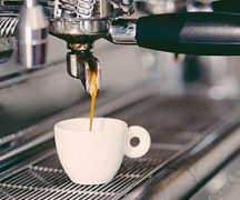  커피 기계의 오작동