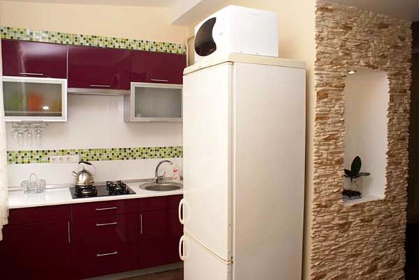  Микровълнова печка в хладилника