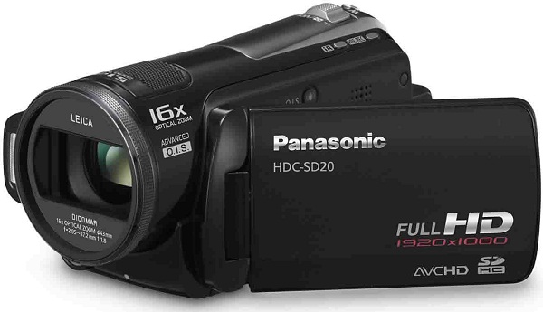  Panasonic videocamera