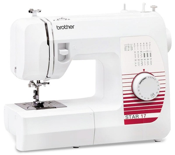  Máquina de coser con función overlock.