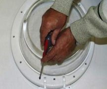  Reparation av en dörr av tvättmaskinen