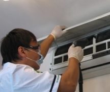  Gaisa kondicioniera tīrīšana ar tvaika ģeneratoru