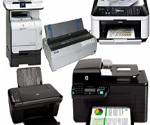  Arten von Druckern