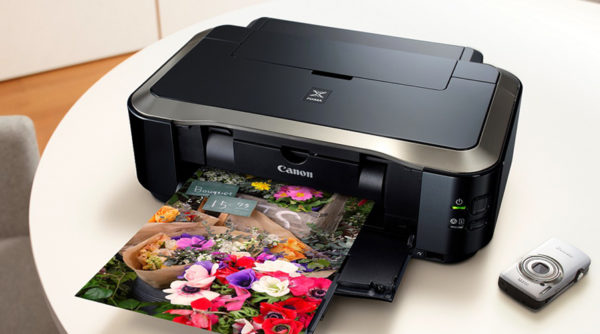  Печат на снимки на принтера