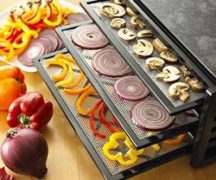  Dehydrator for vegetables and fruits