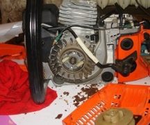  Reparera motorsåg