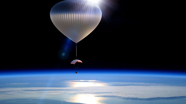  Ballon dans la stratosphère