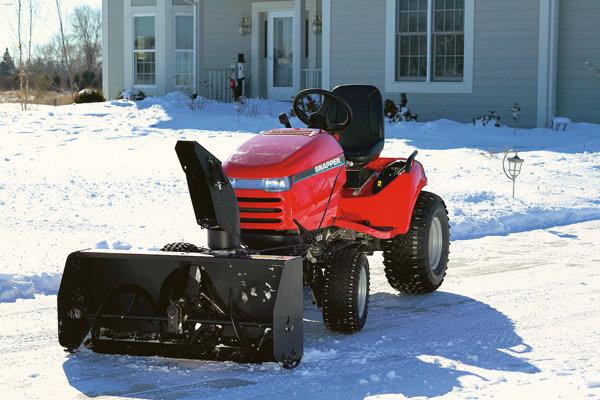  Snowplow mini traktor