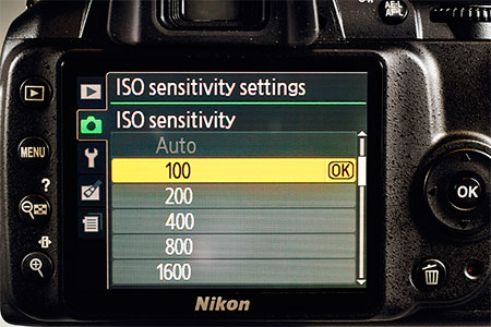  ISO kamera