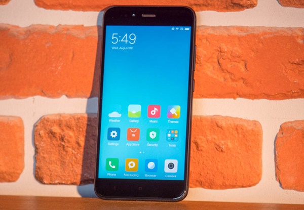  Xiaomi Mi 5 X képernyő